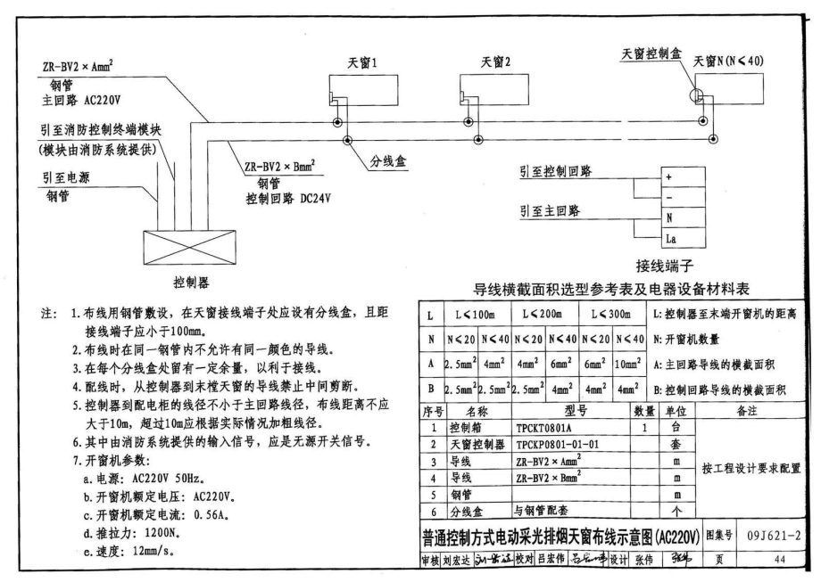 普通控制方式布線(xiàn)示意圖