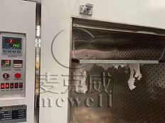 140℃，10分鐘，大面積破洞